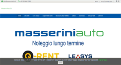 Desktop Screenshot of masseriniauto.it